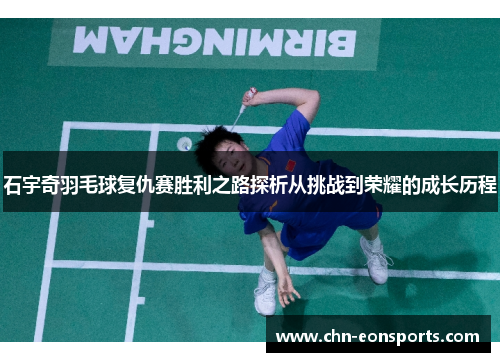 石宇奇羽毛球复仇赛胜利之路探析从挑战到荣耀的成长历程